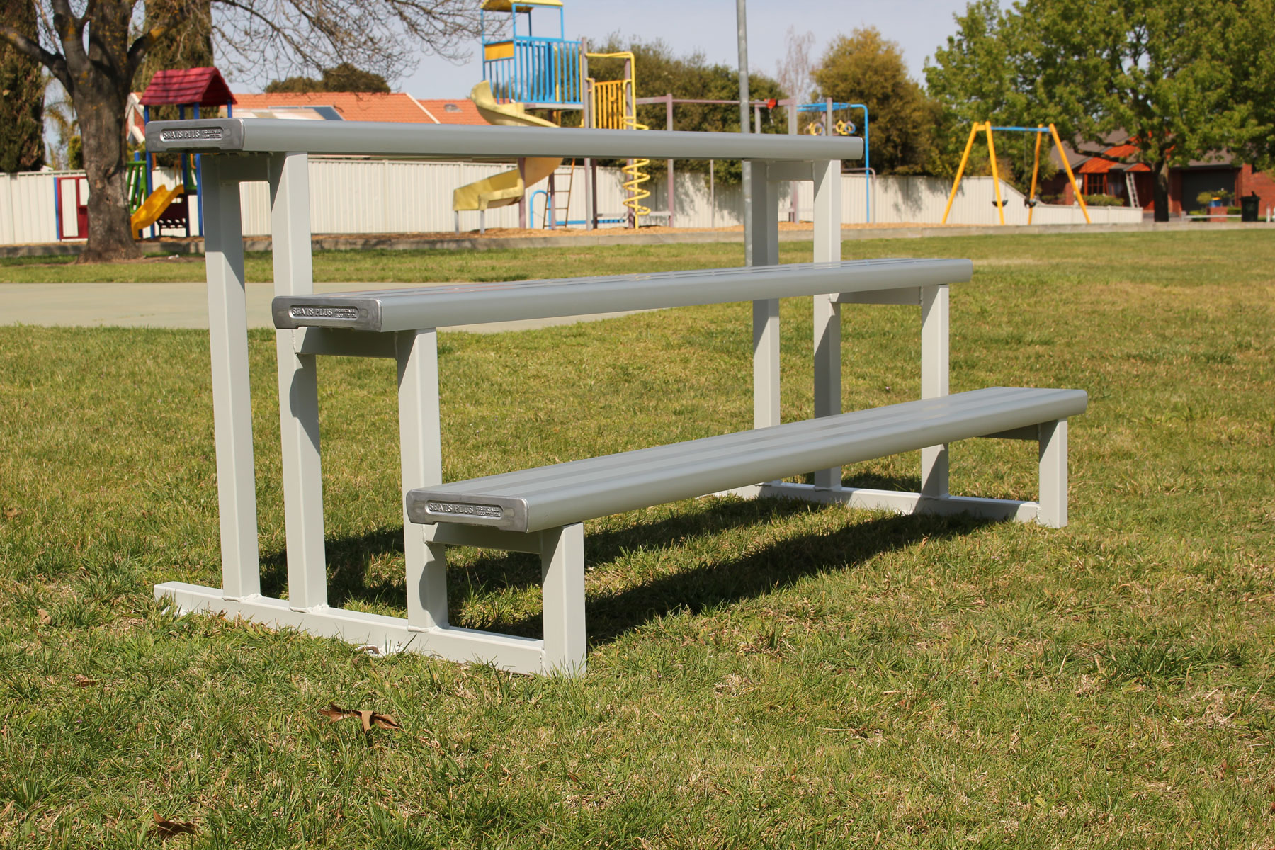 Choir Stand powder coated with Colorbond Shale Grey