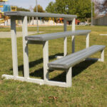 Choir Stand powder coated with Colorbond Shale Grey