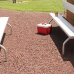 Plain Freestanding Bench with Backrest
