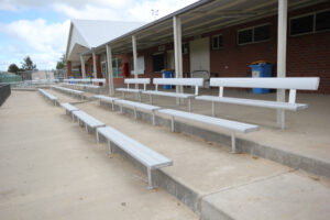 Plain Bolt Down Bench and Bolt Down Bench with Backrest
