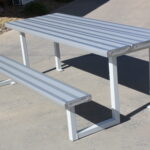 Deluxe Park Setting powder coated in Colorbond Shale Grey