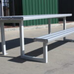 Deluxe Park Setting powder coated in Colorbond Shale Grey