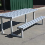 Deluxe Park Setting powder coated in Colorbond Shale Grey