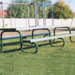 Jumbo Park Setting powder coated in Colorbond Brunswick Green