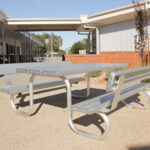 Plain Wheelchair Friendly Park Setting Back Rest