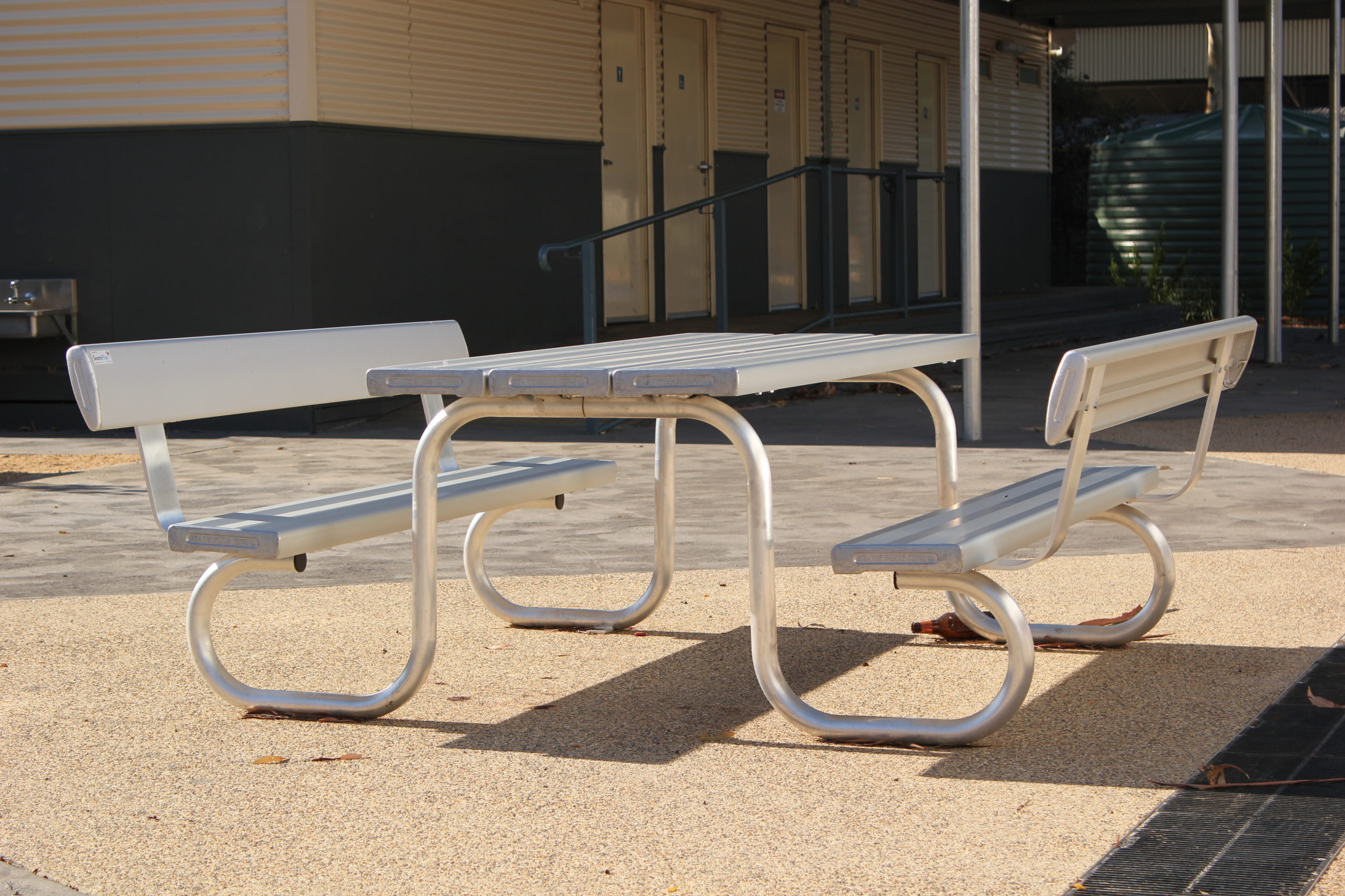 Plain Wheelchair Friendly Park Setting Back Rest