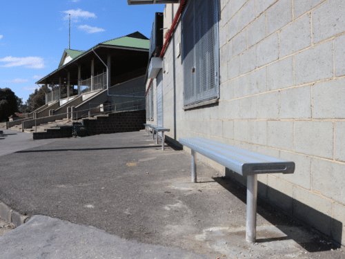 Plain In Ground Bench Seating