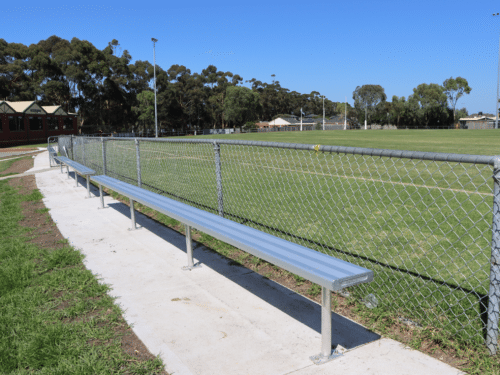 Plain Bolt Down Bench Seating